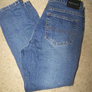 Buffalo David Bitton Flood Jeans Sparkle 31 Denim Ankle